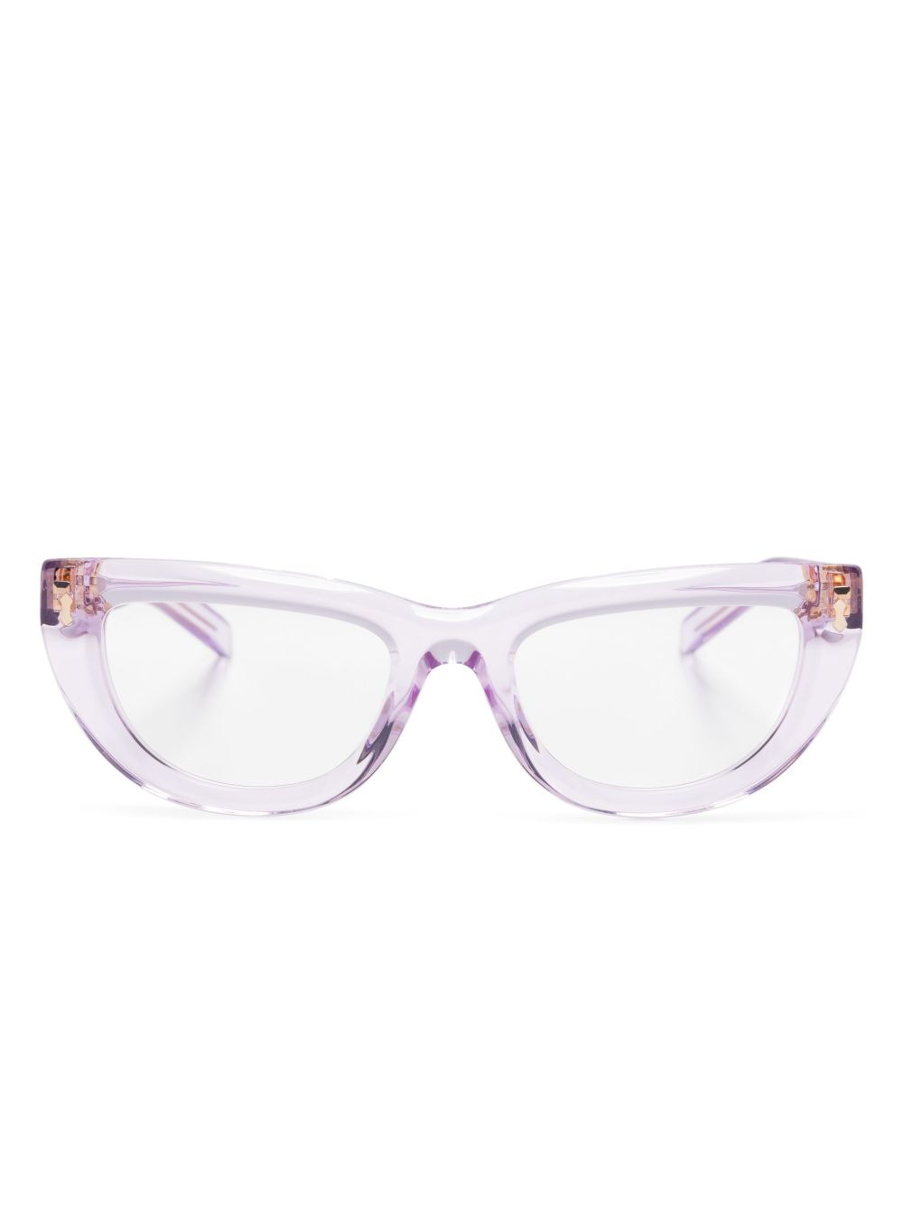 Gucci Eyewear 猫眼框眼镜 - 紫色