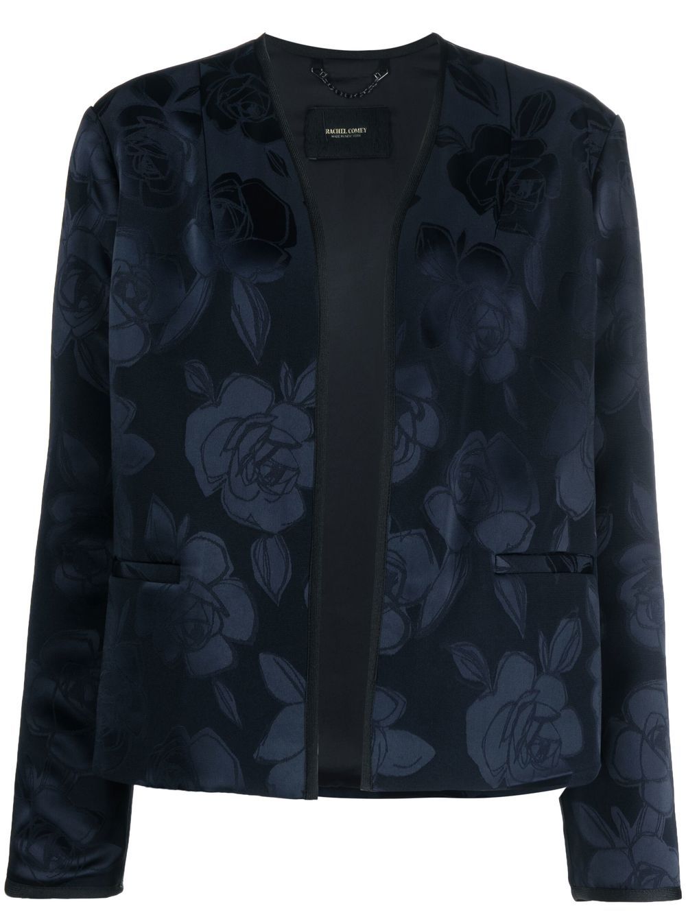 Rachel Comey Kitson 花卉提花西装夹克 - 蓝色