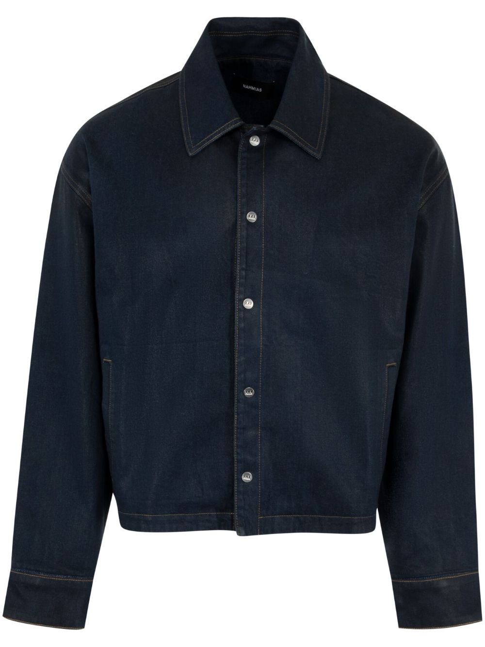 Nahmias Waxed Denim Miracle Worker 夹克 - 蓝色
