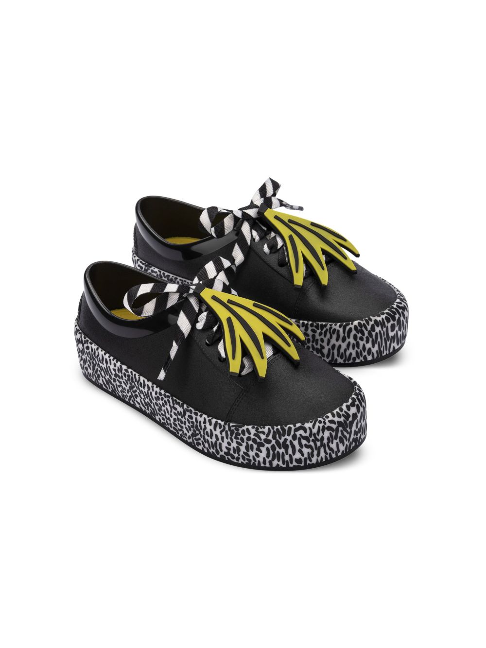 Mini Melissa Street Fabula 运动鞋 - 黑色