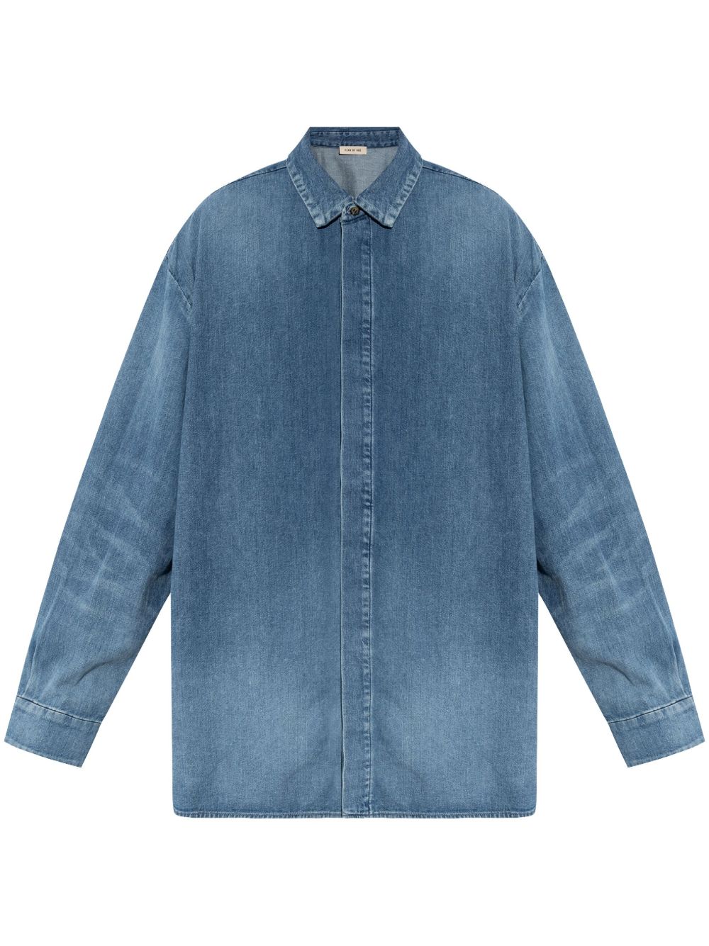 Fear Of God 牛仔衬衫 - 蓝色