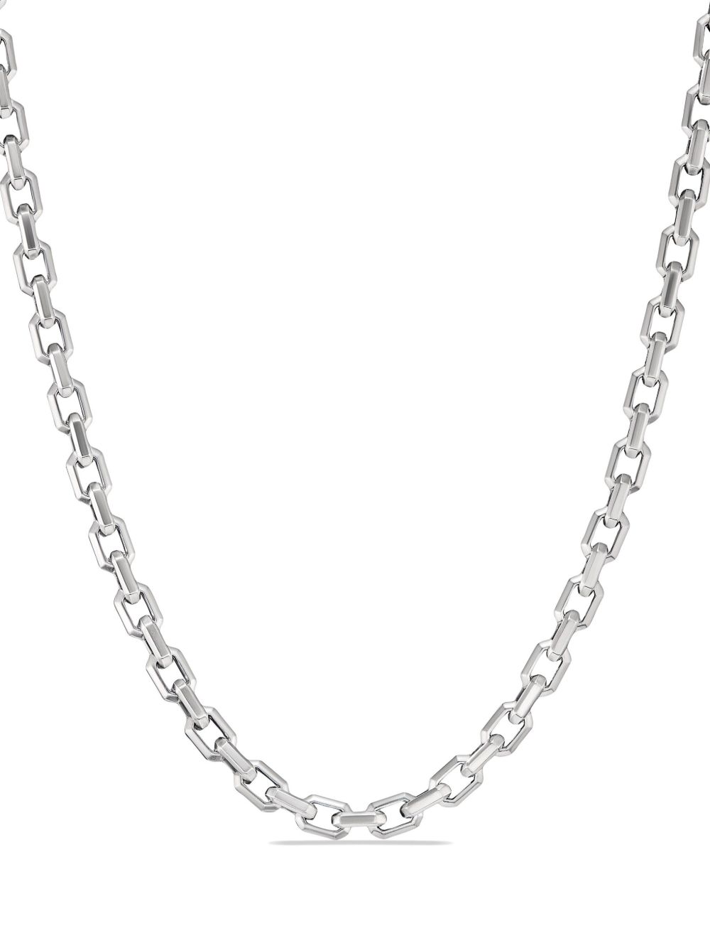 David Yurman Streamline 纯银项链 - 银色
