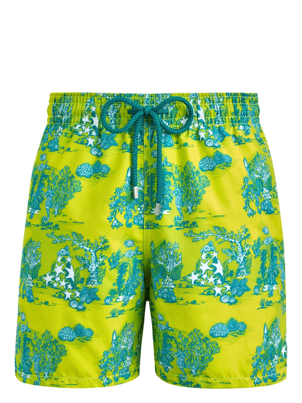 Vilebrequin Deep Sea 泳裤 - NEON YELLOW/YELLOW
