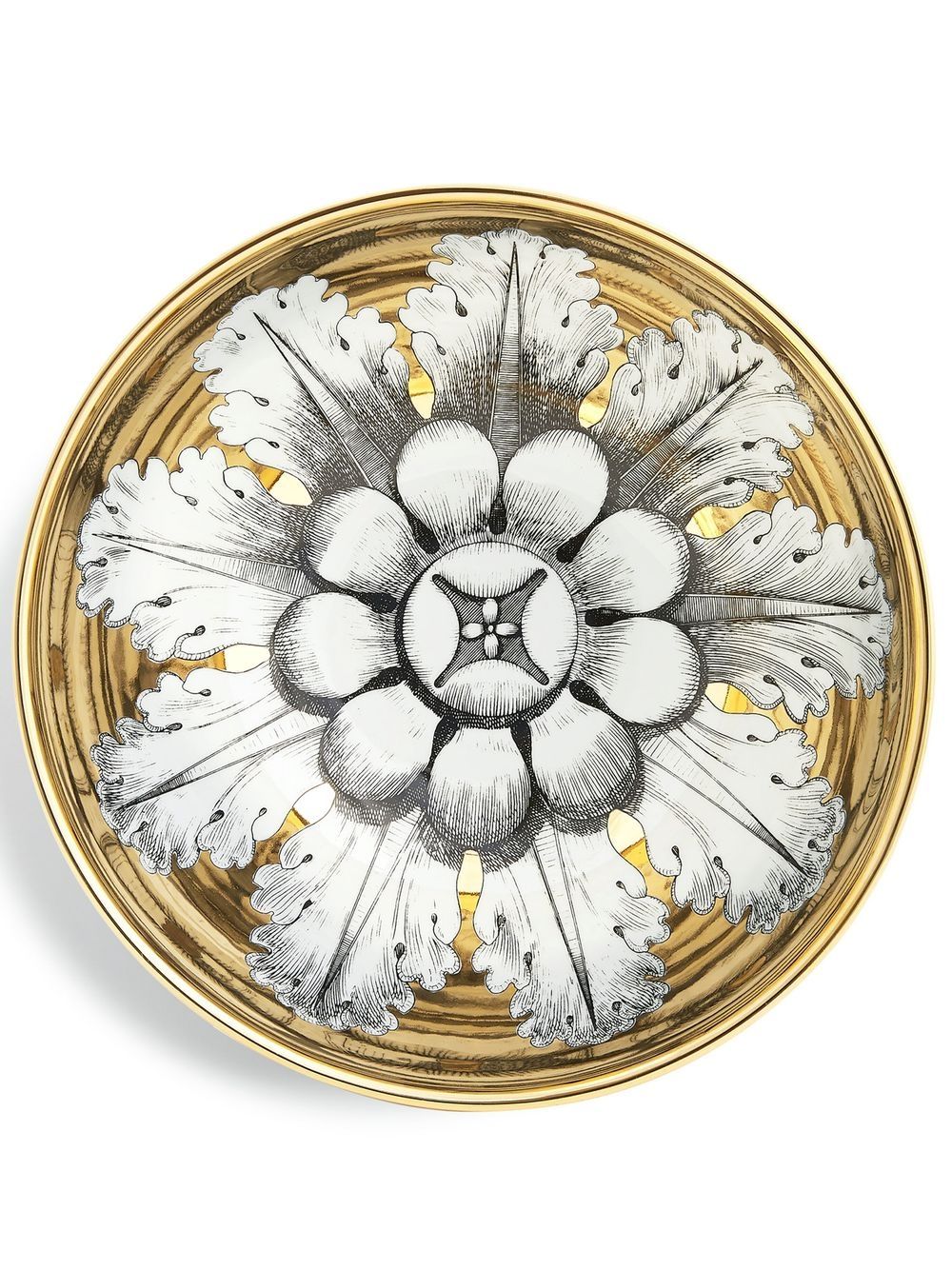 Fornasetti Rosone n.6 装饰品 - 金色