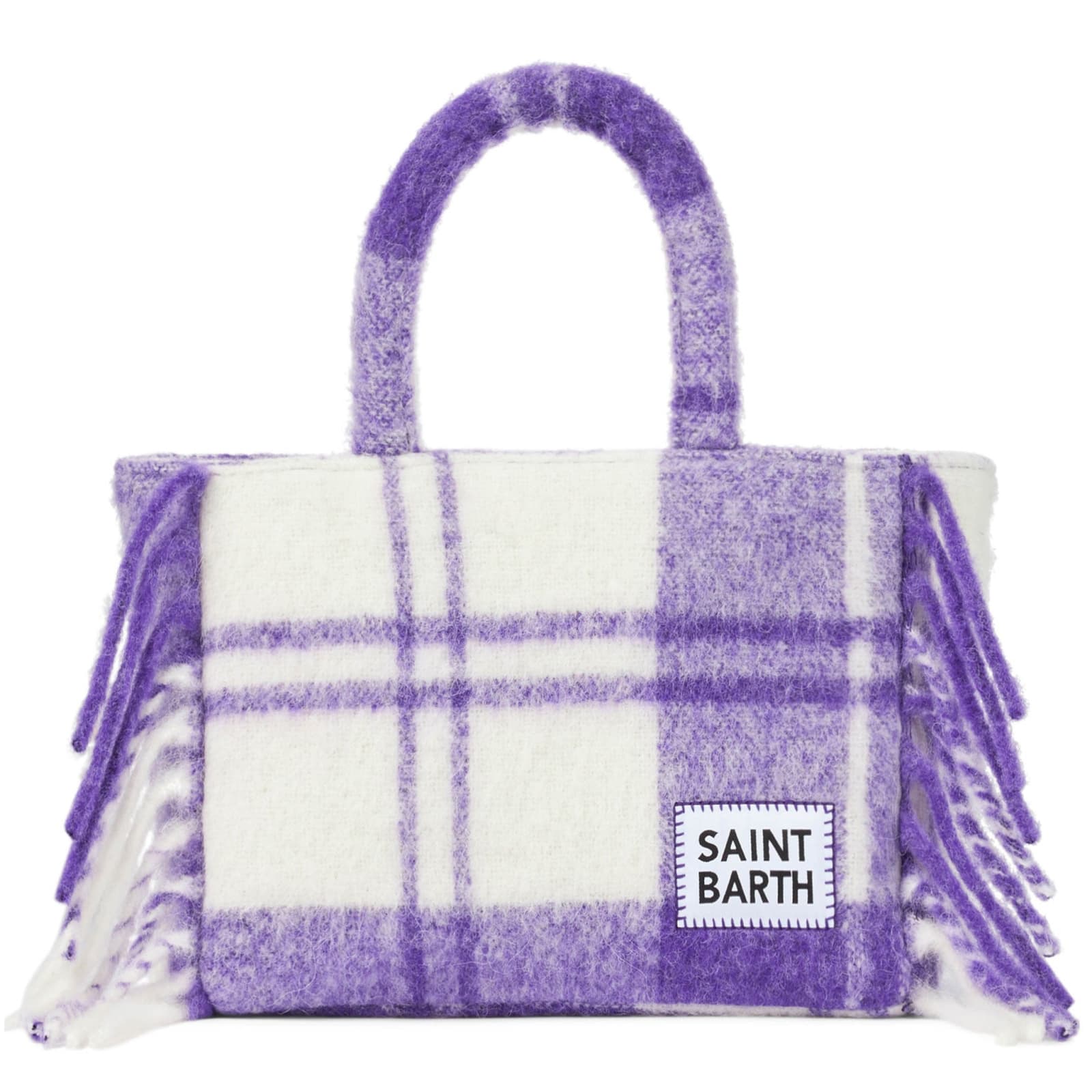 MC2 Saint Barth Colette 格子纹手提包