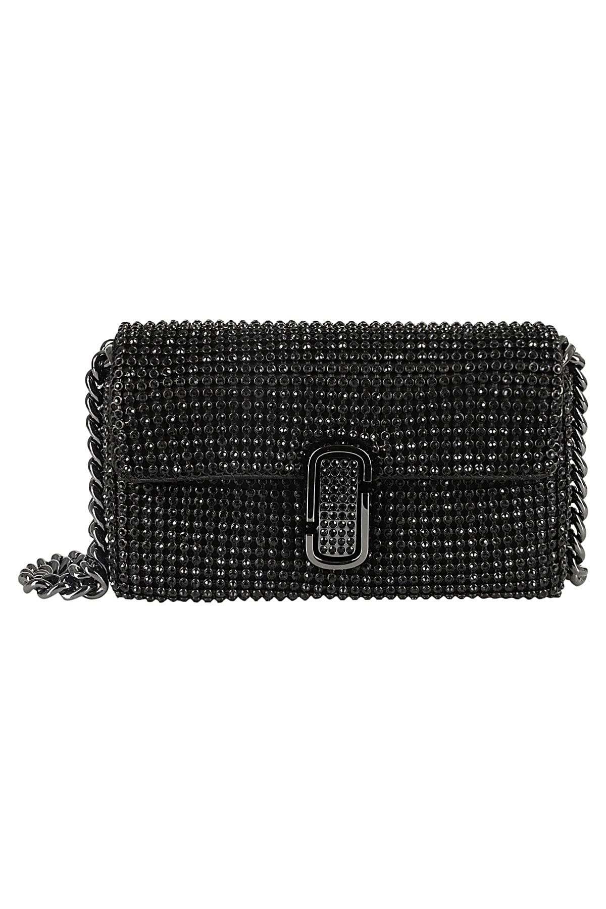 Marc Jacobs Embellished The Mini Soft Shoulder Bag