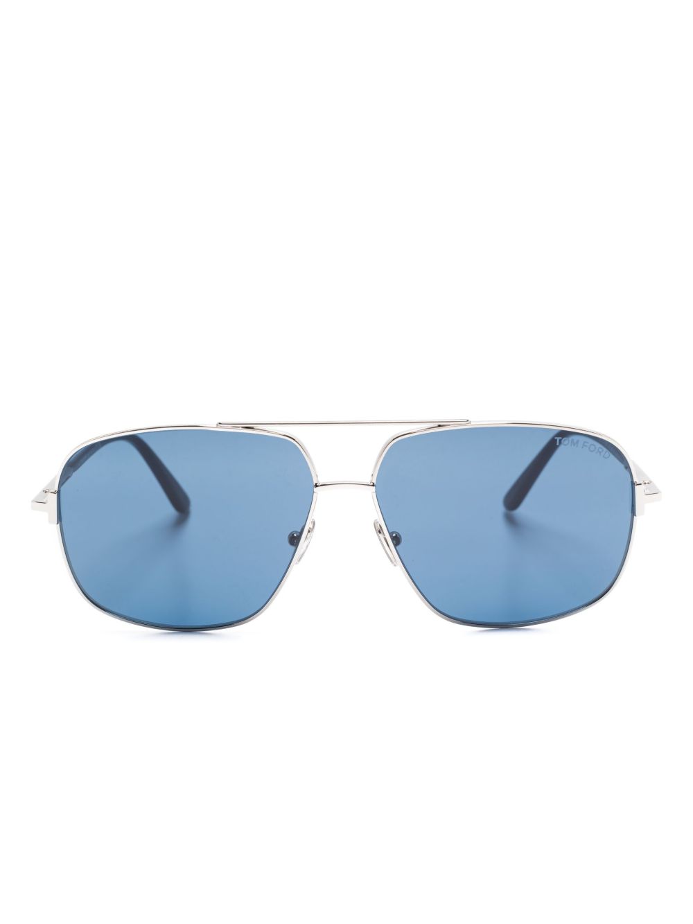 TOM FORD Eyewear Tex 太阳眼镜 - 银色
