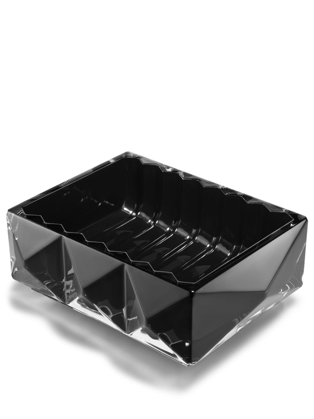 Baccarat Louxor Crystal Catch All 托盘 - 黑色