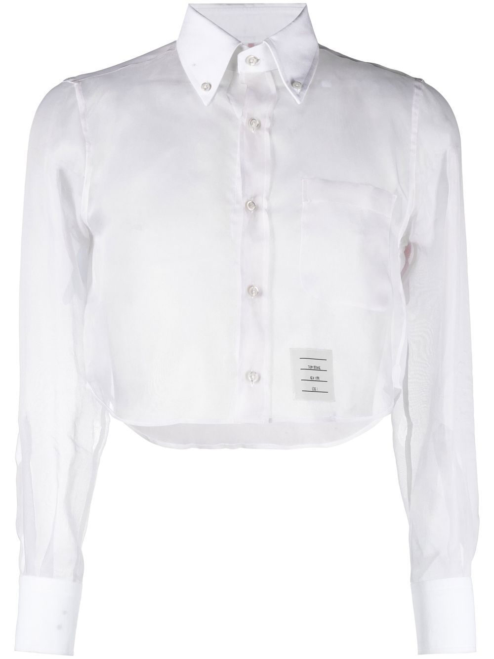 Thom Browne 短款衬衫 - 白色