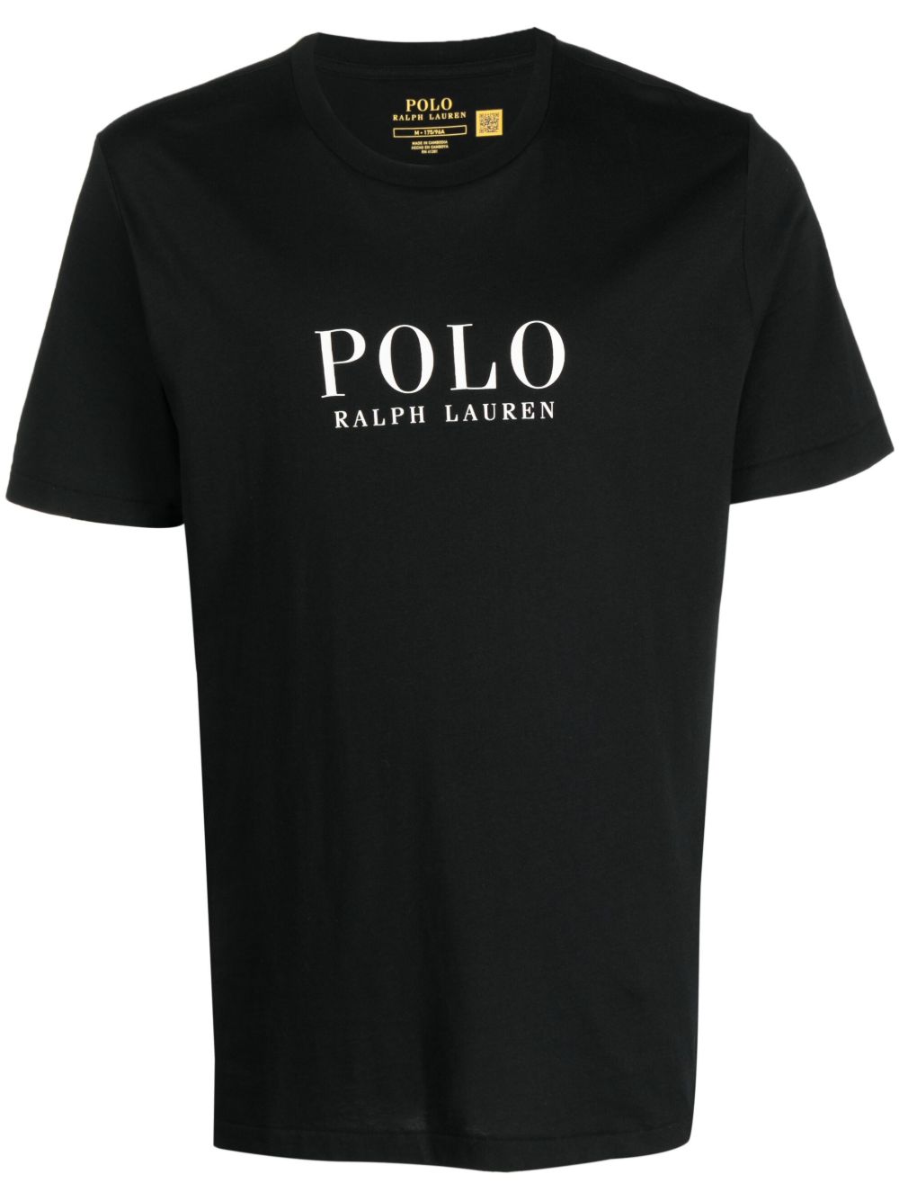 Polo Ralph Lauren logo印花棉T恤 - 黑色