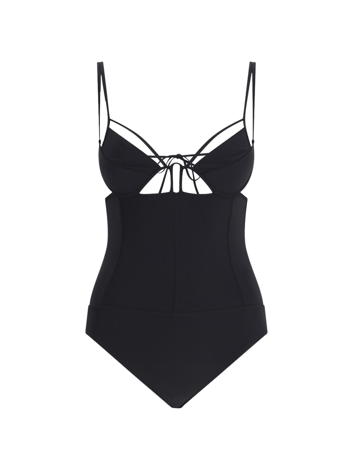 Nensi Dojaka Cut-Out One-Piece Swimsuit