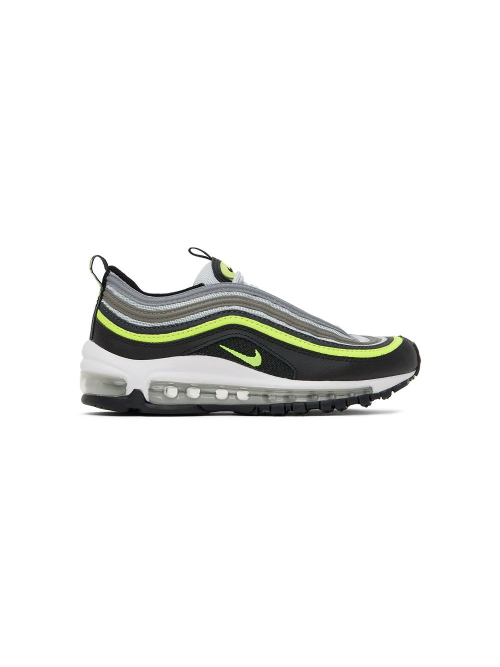 Nike Kids Air Max 97 Black Neon 运动鞋 - 黑色