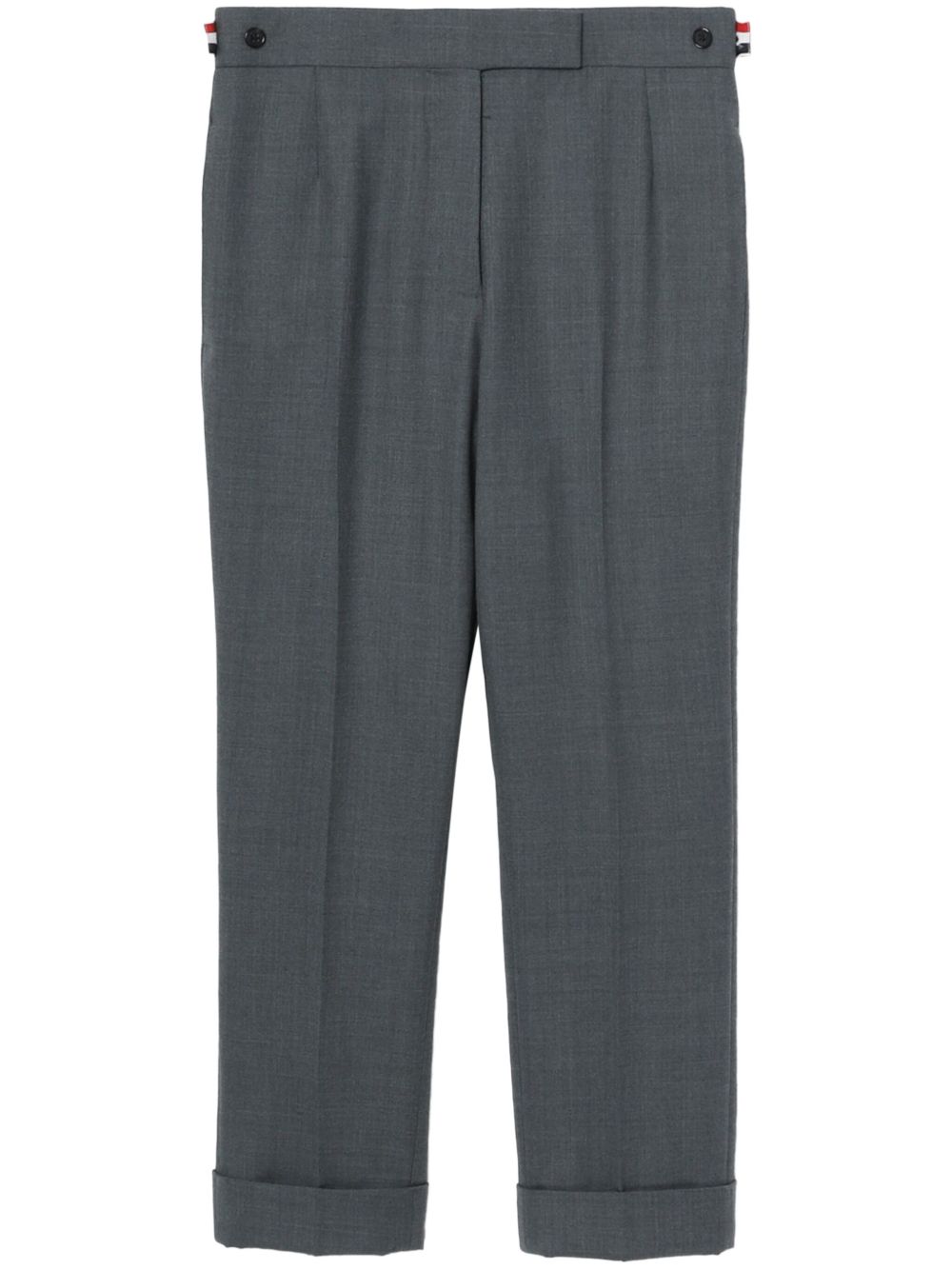 Thom Browne 直筒长裤 - 灰色