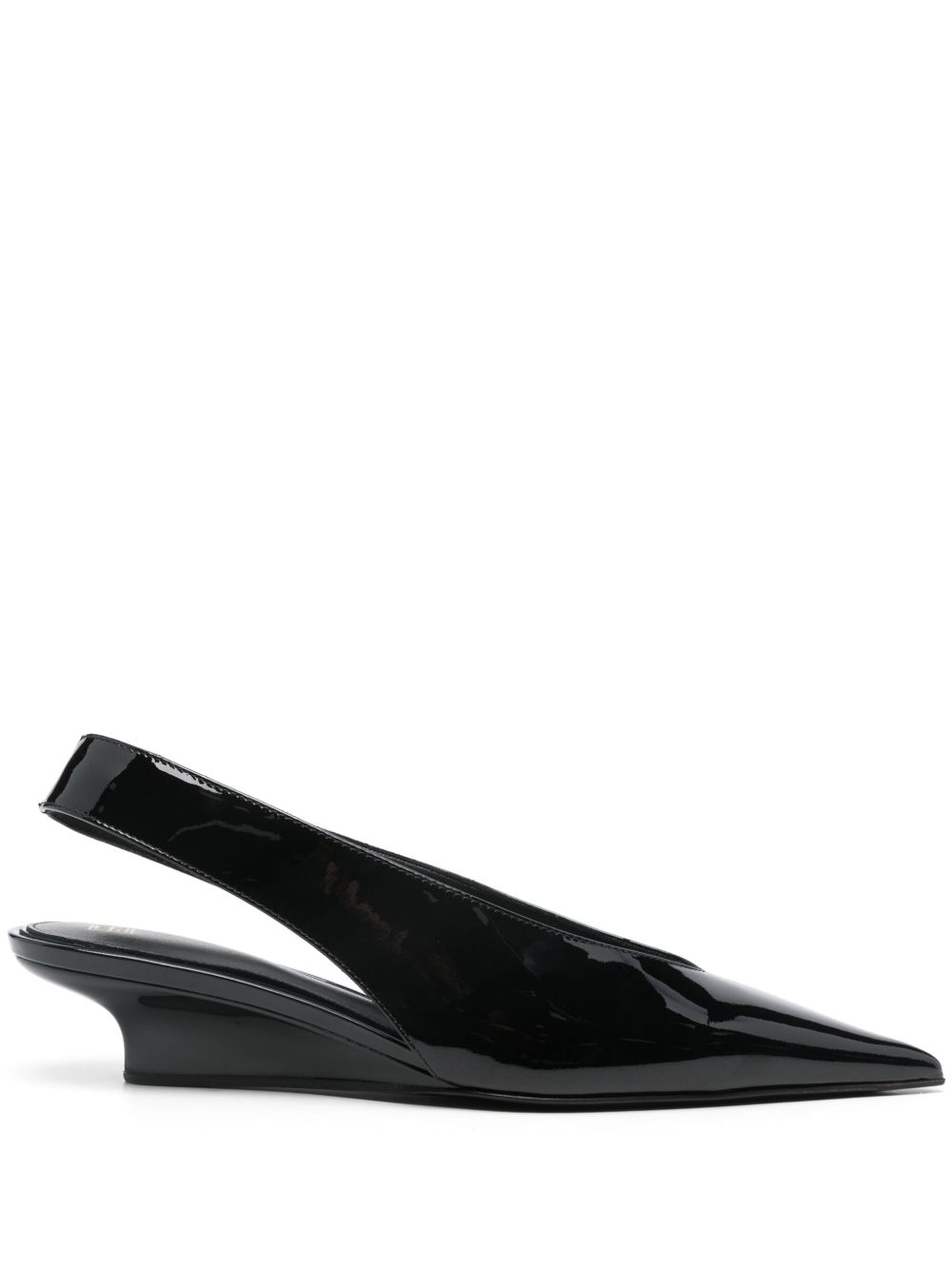 TOTEME The Wedge-Heel Slingback 低跟鞋（3.5厘米） - 黑色