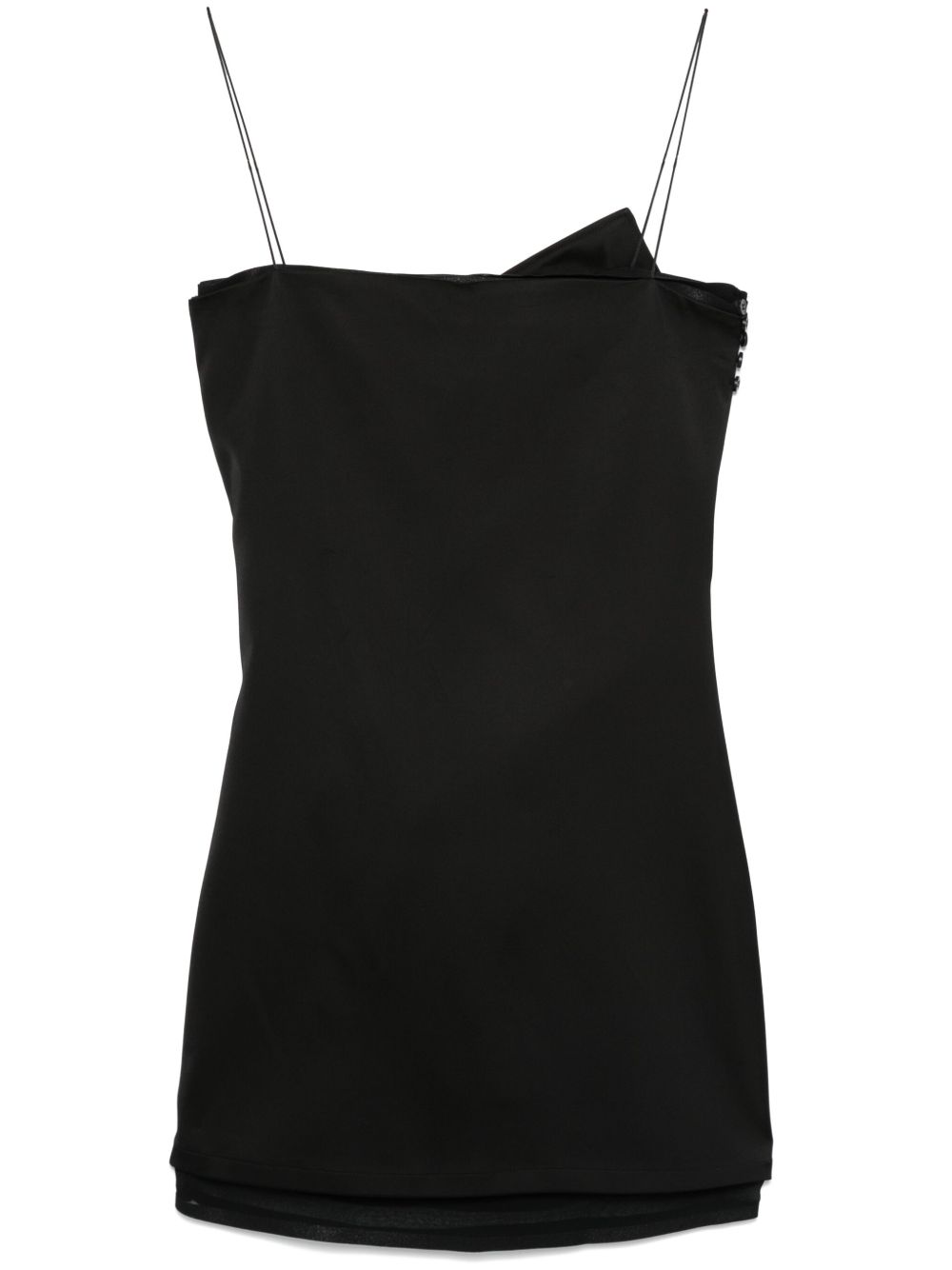 Jacquemus La Robe Elica 迷你连衣裙 - 黑色