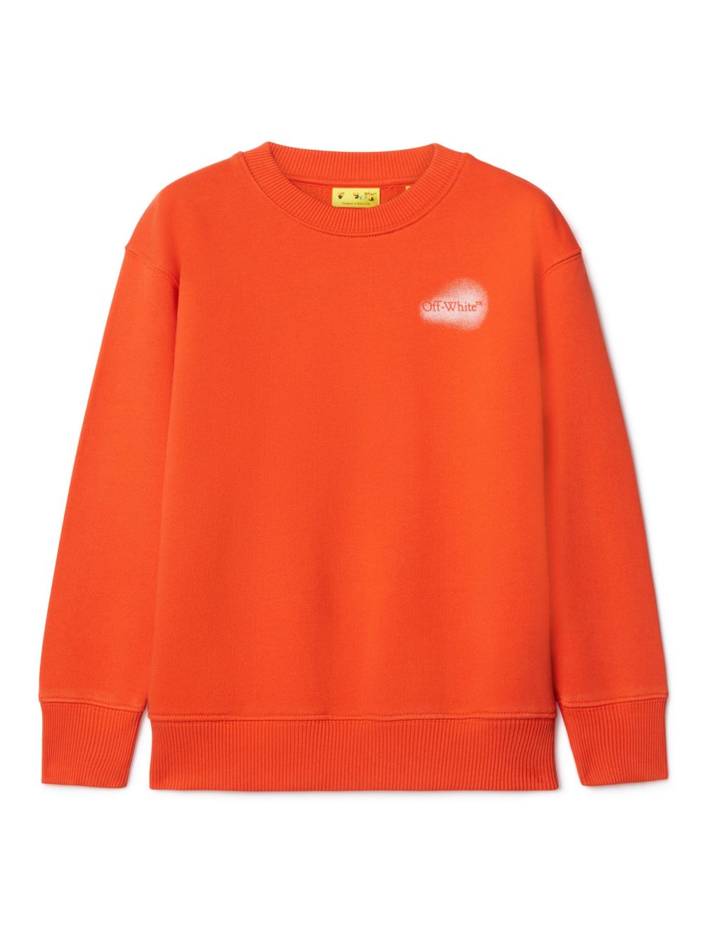 Off-White Kids Arrows Spray 卫衣 - 橘色