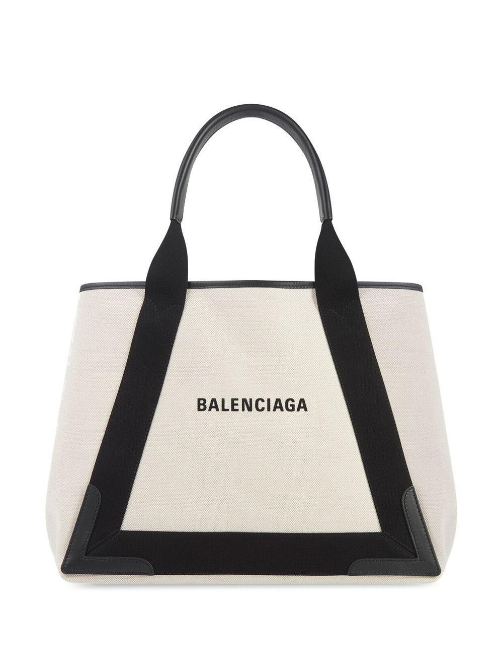 Balenciaga Navy Cabas 中号托特包 - 中性色