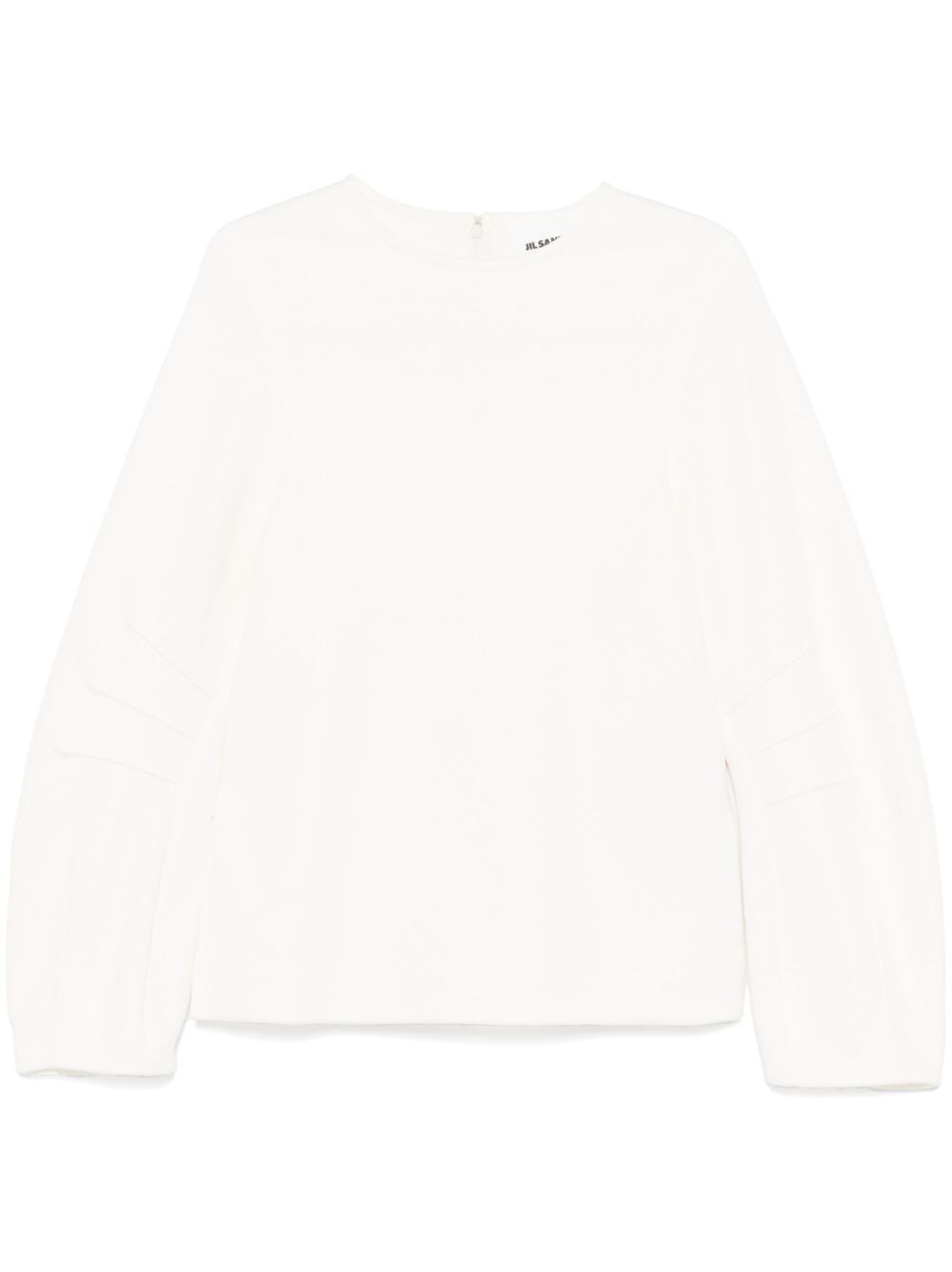 Jil Sander 纹理上衣 - 白色