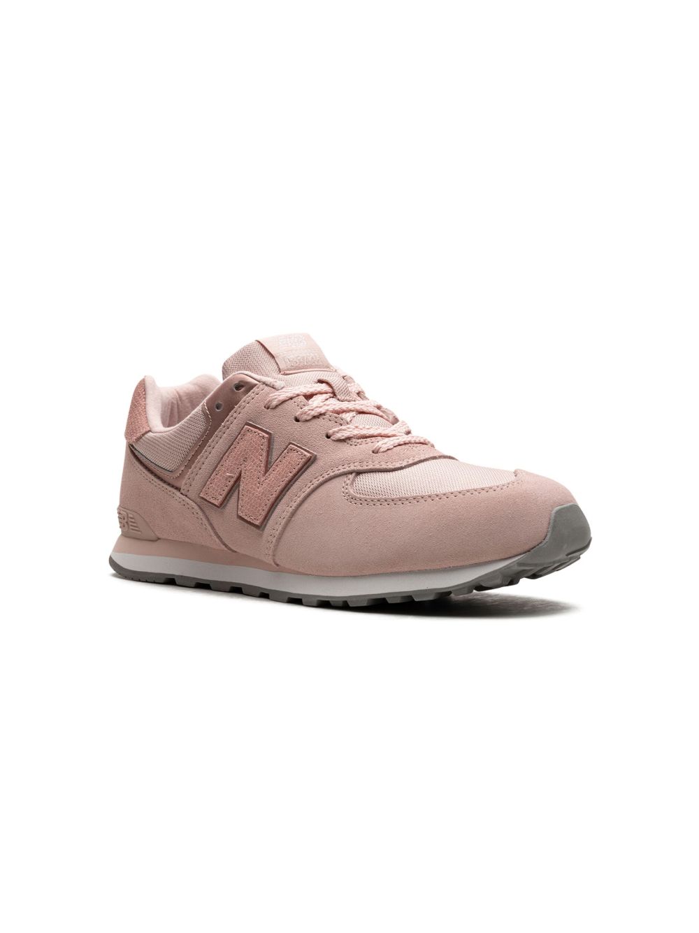 New Balance Kids 574 Pale Pink 运动鞋 - 粉色