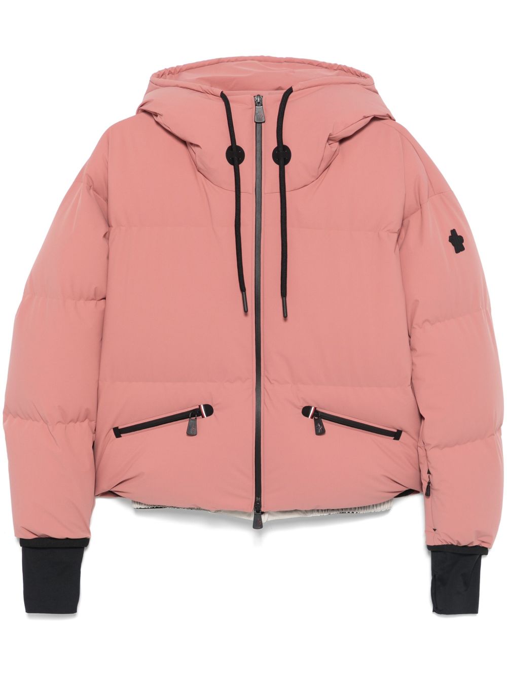 Moncler Grenoble Allesaz 蓬松夹克 - 粉色