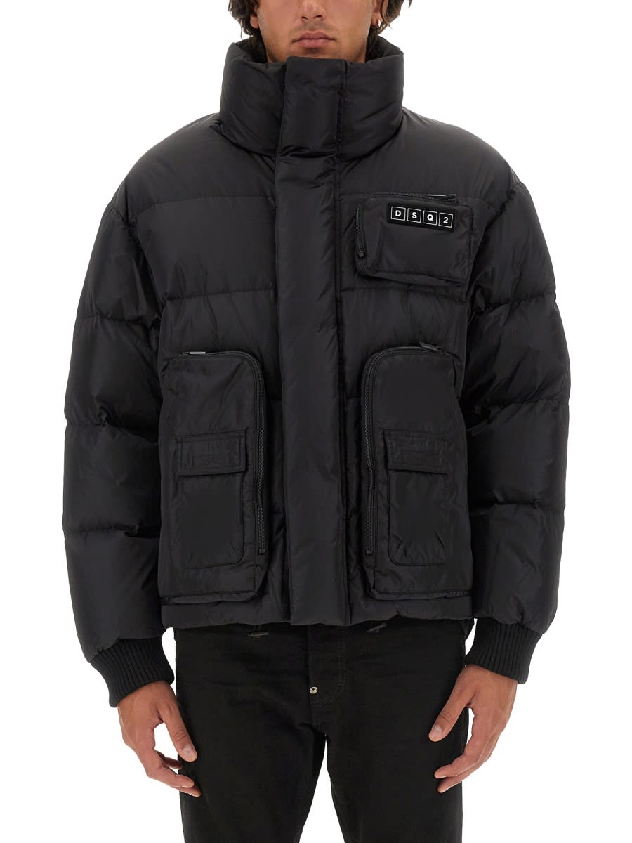 Dsquared2 羽绒服 logo款