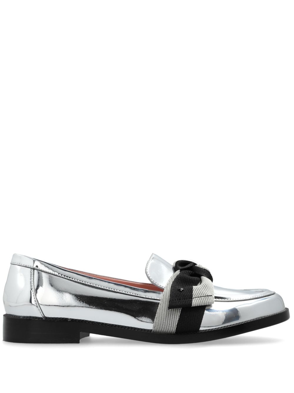Kate Spade Leandra 乐福鞋 - 银色
