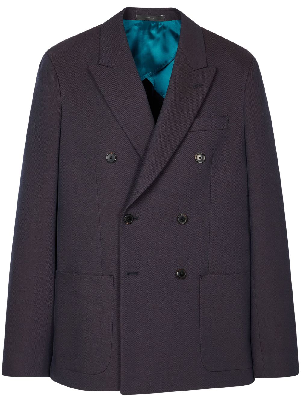 Paul Smith 双排扣西装夹克 - 蓝色