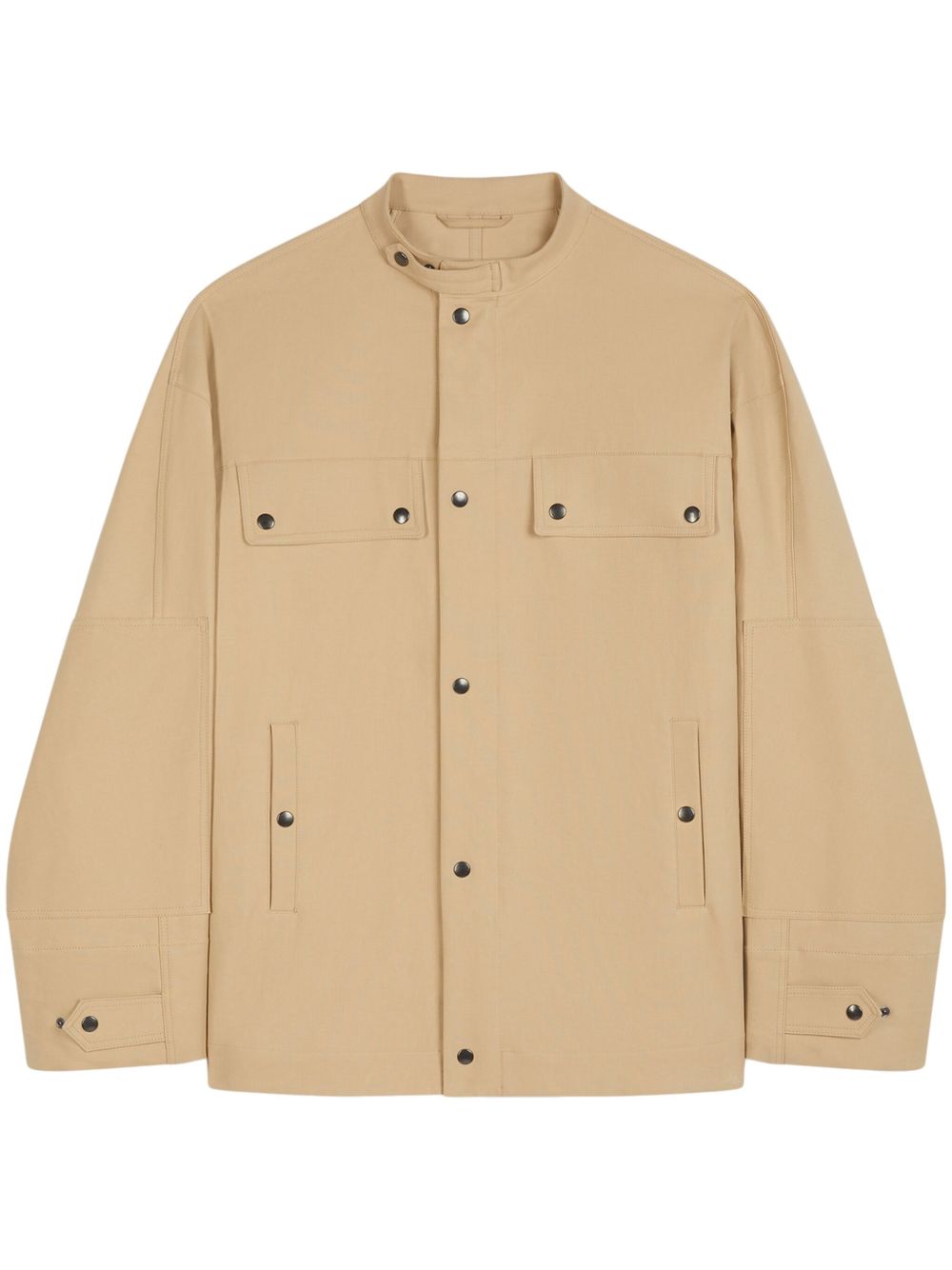 DRIES VAN NOTEN 棉衬衫式夹克 - 中性色