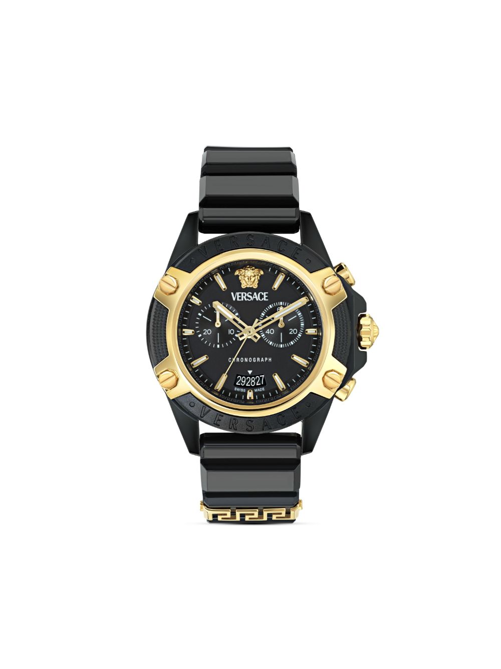 Versace Icon Active 44毫米腕表 - 黑色