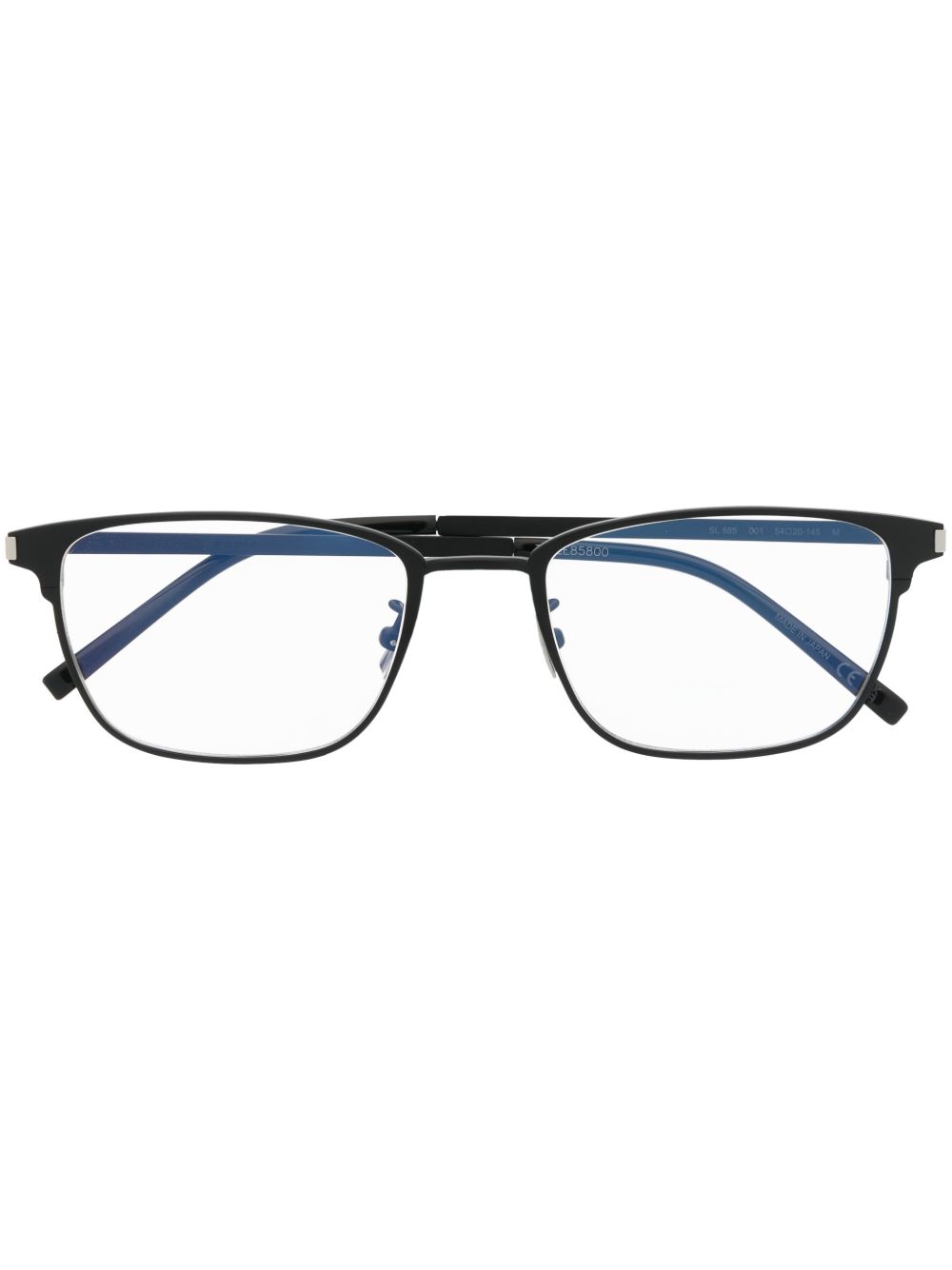 Saint Laurent Eyewear 方框眼镜 - 黑色
