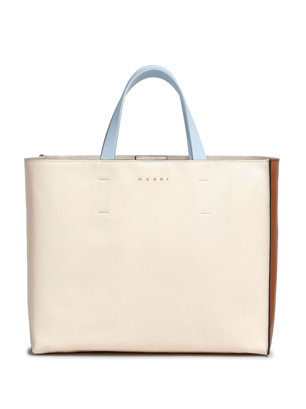 Marni Museo Soft E/W 手提包 - 褐色