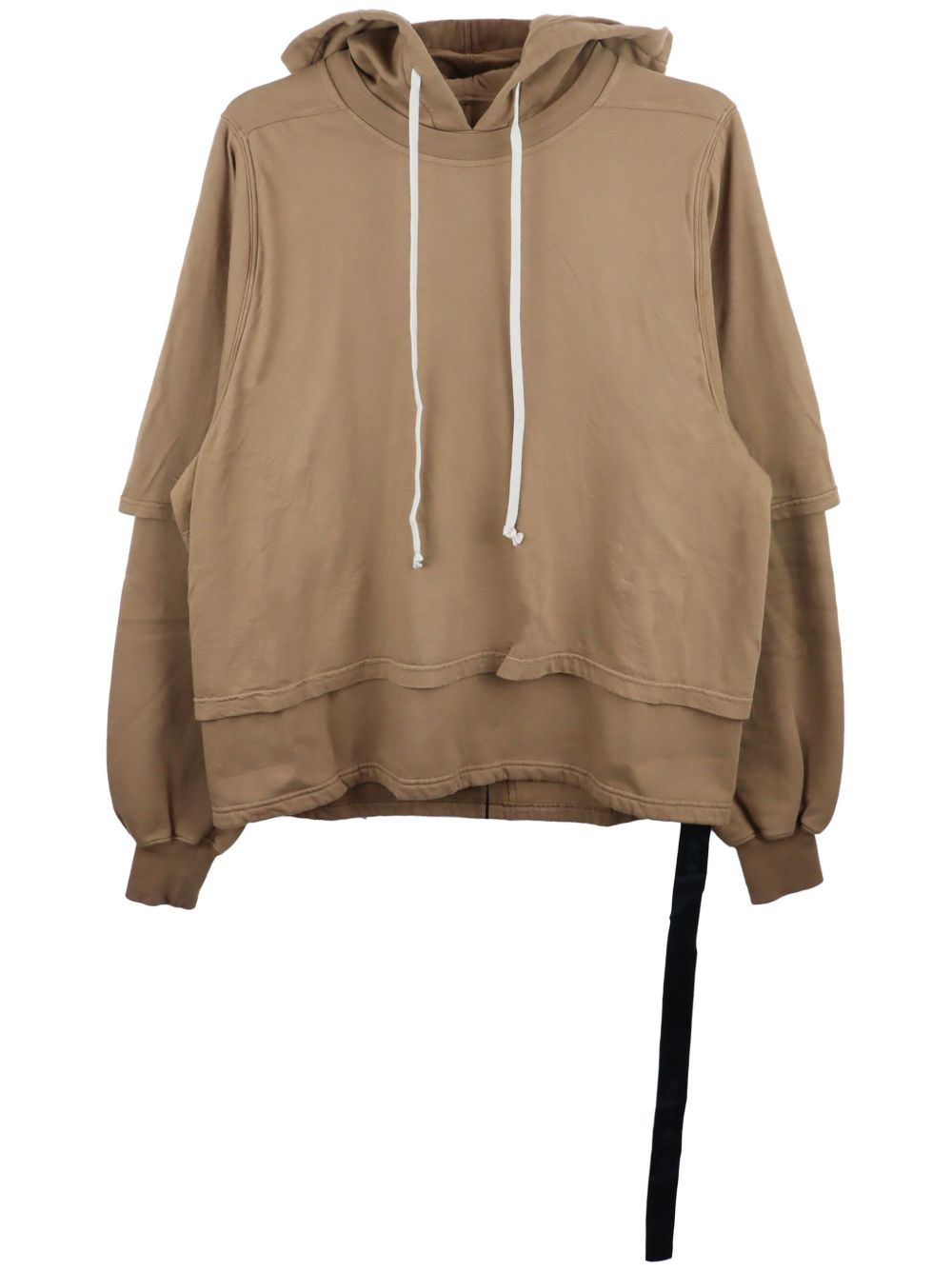 Rick Owens DRKSHDW Hustler 连帽衫 - 褐色