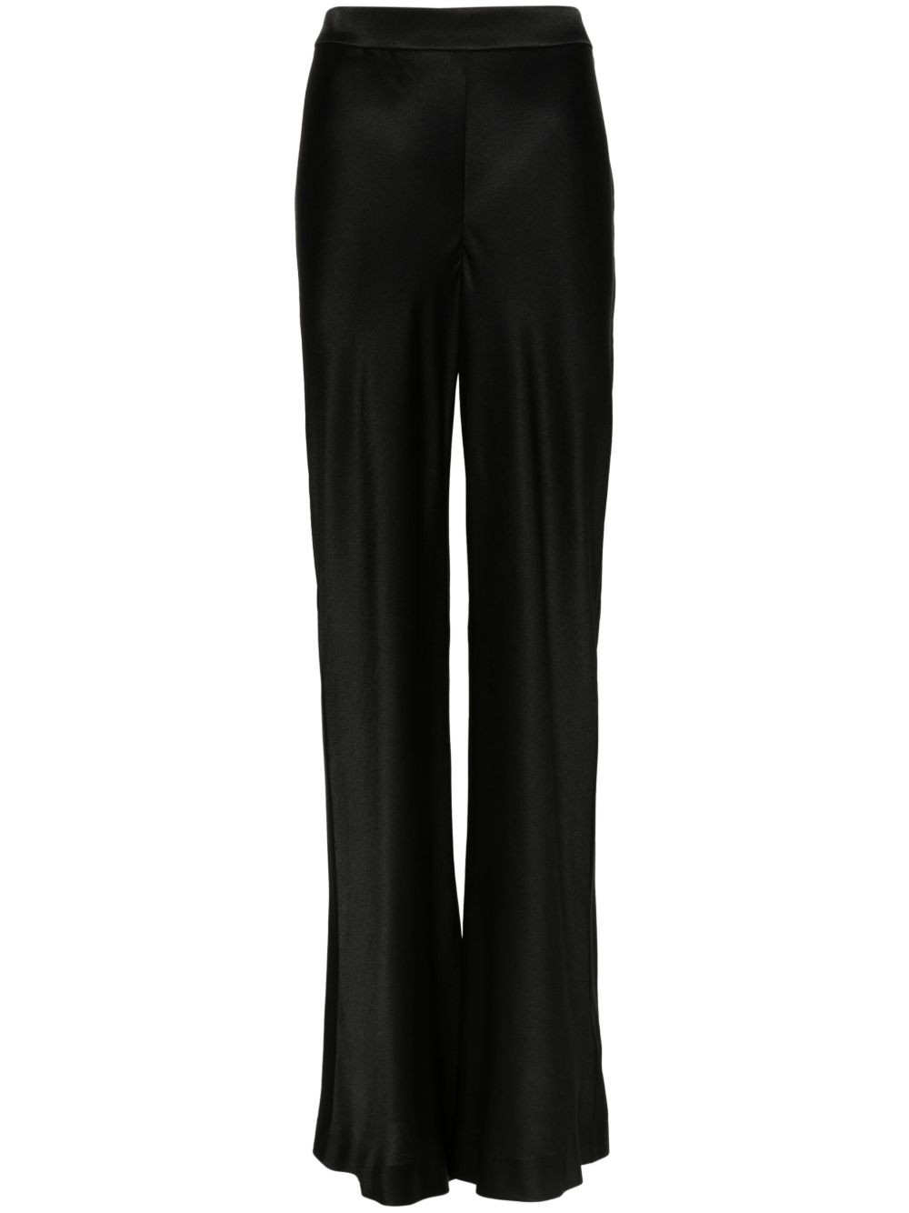 Alberta Ferretti 经典阔腿裤 - 黑色