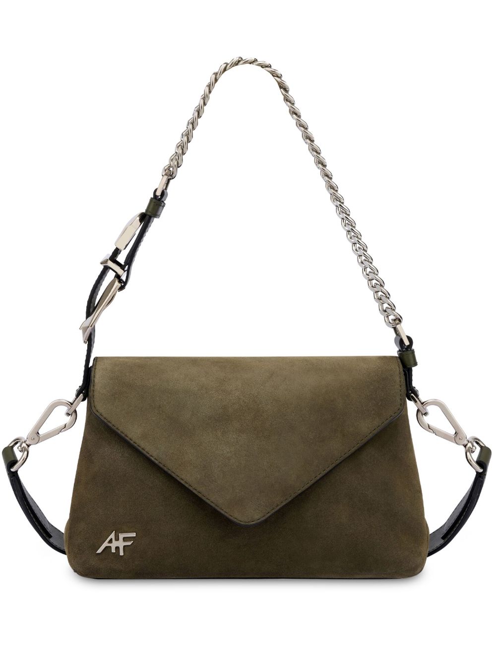 Alberta Ferretti 皮质单肩包 - 绿色