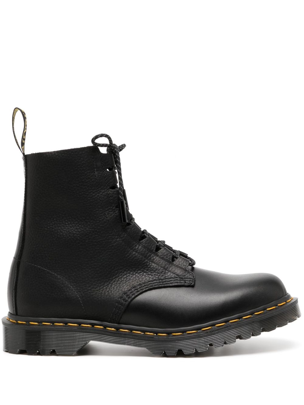 Dr. Martens 系带工装靴 - 黑色
