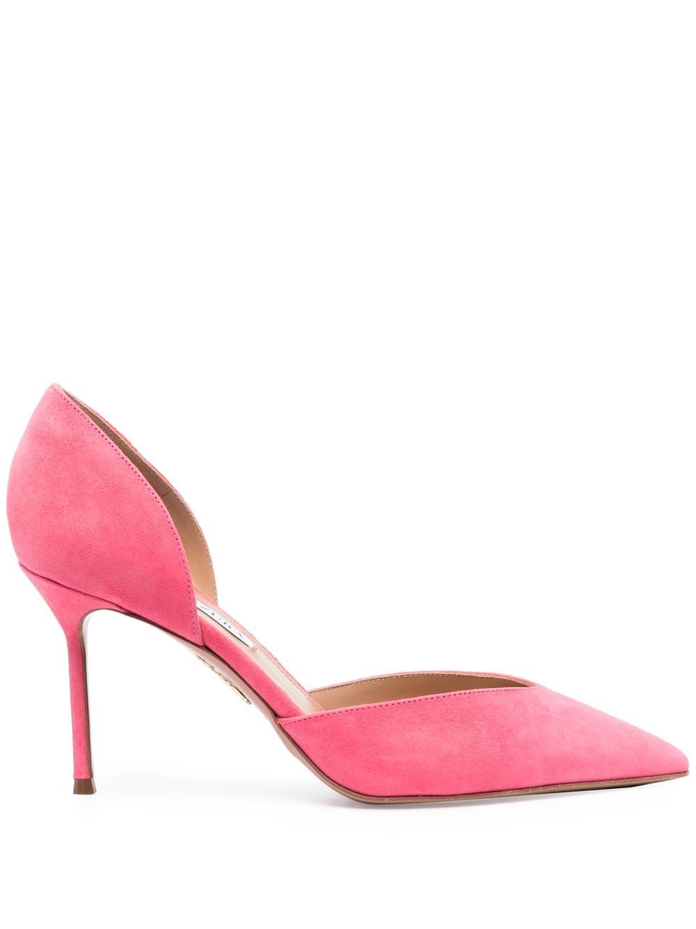 Aquazzura 尖头高跟鞋 - 粉色