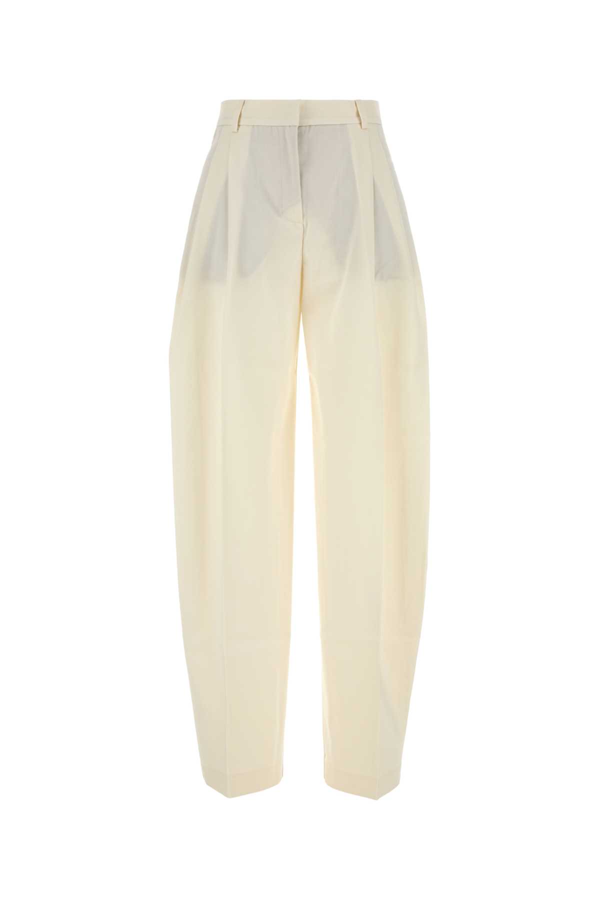 The Andamane Ivory Gabardine Pant
