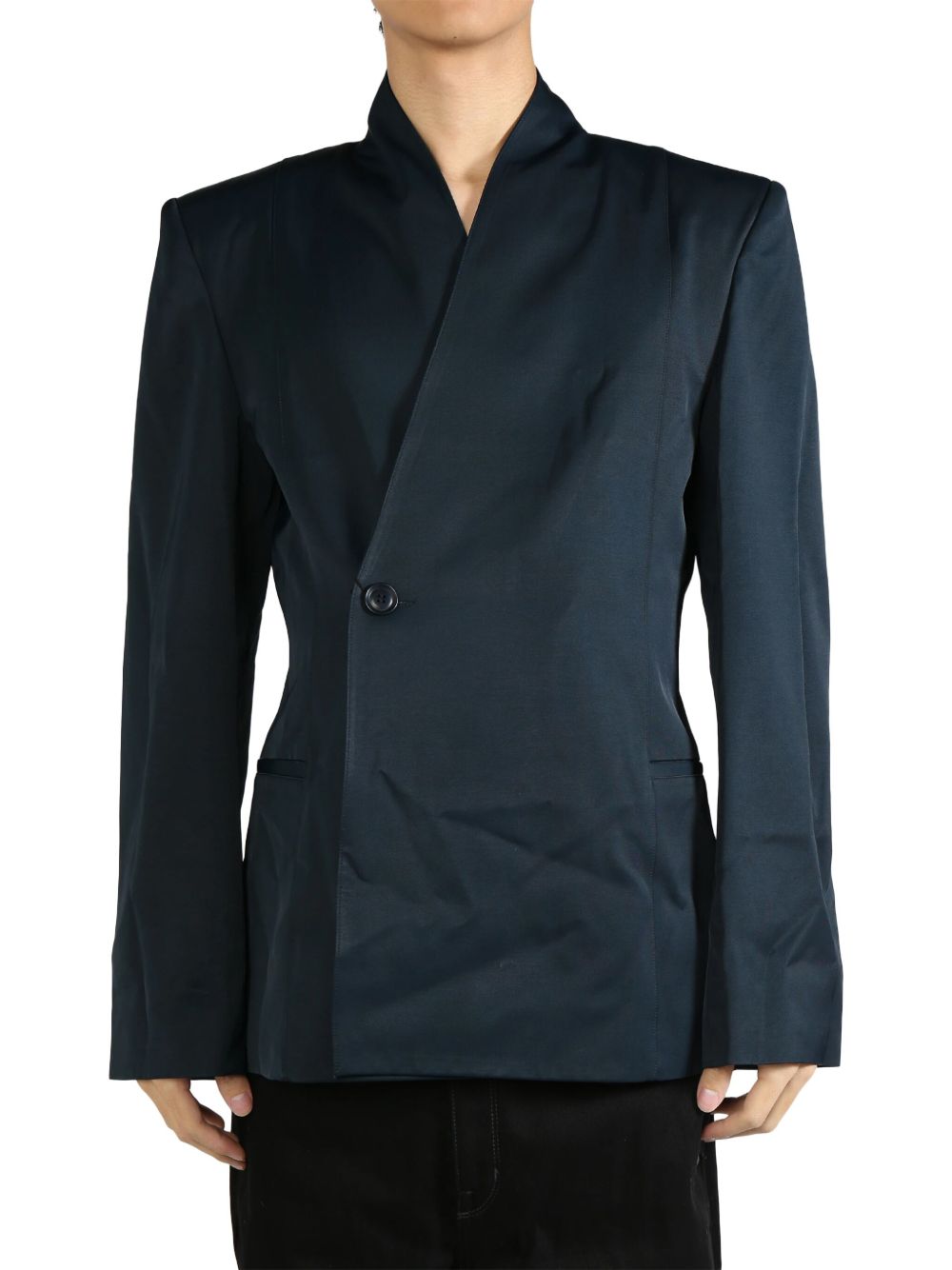 LGN LOUIS GABRIEL NOUCHI double-breasted blazer - 蓝色