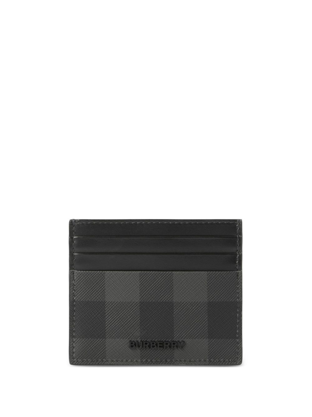 Burberry logo标牌卡夹 - 黑色
