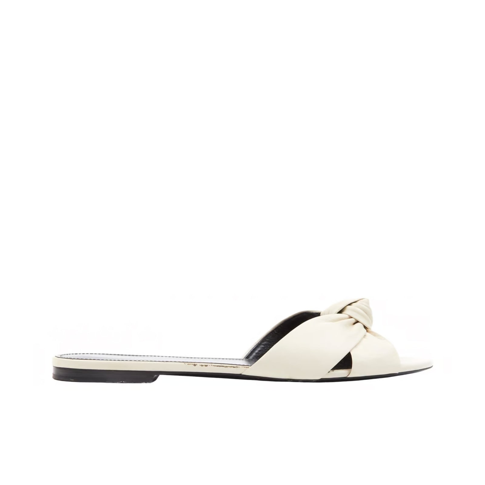 Saint Laurent Leather Slides
