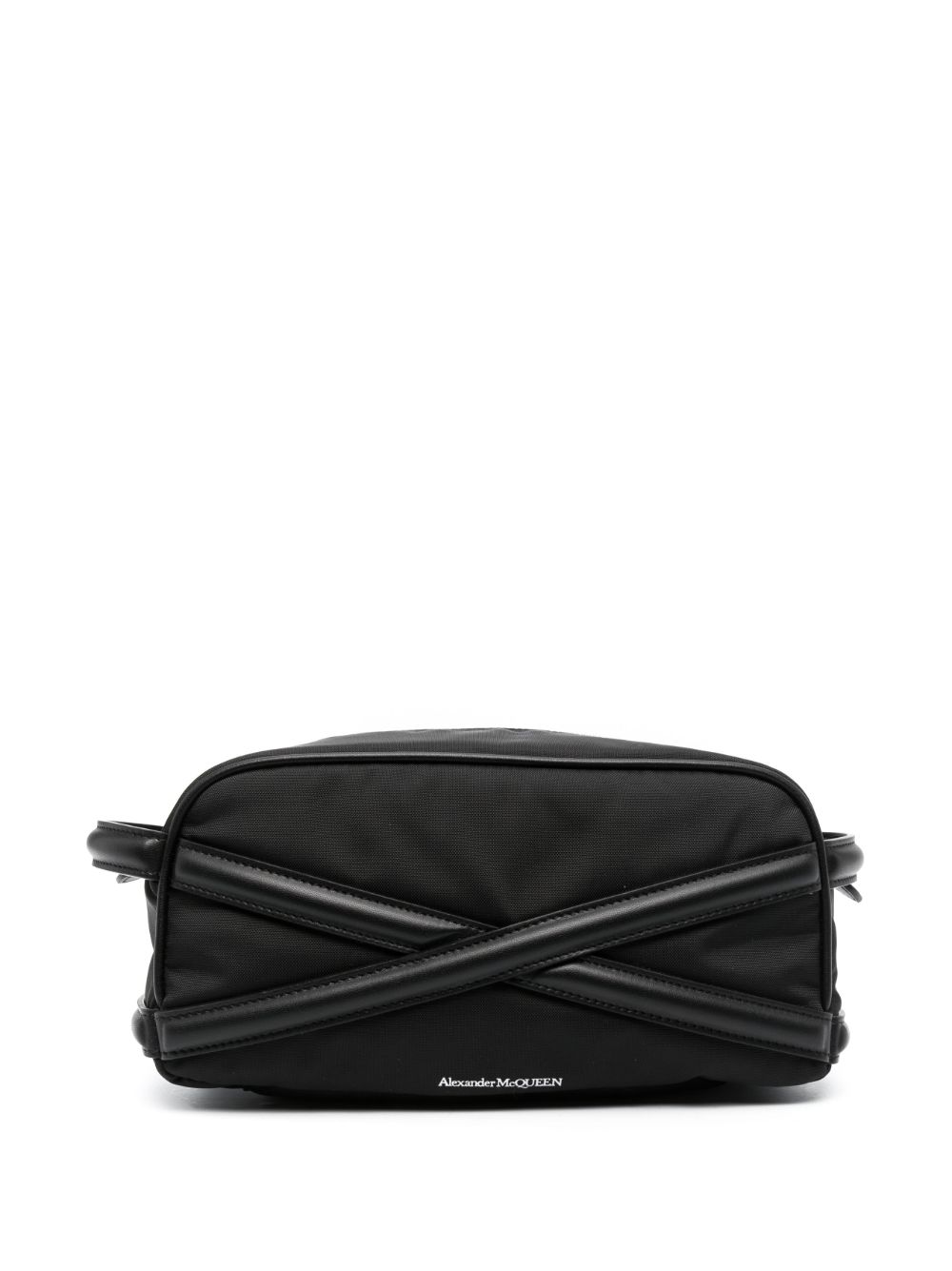 Alexander McQueen The Harness 洗漱包 - 黑色