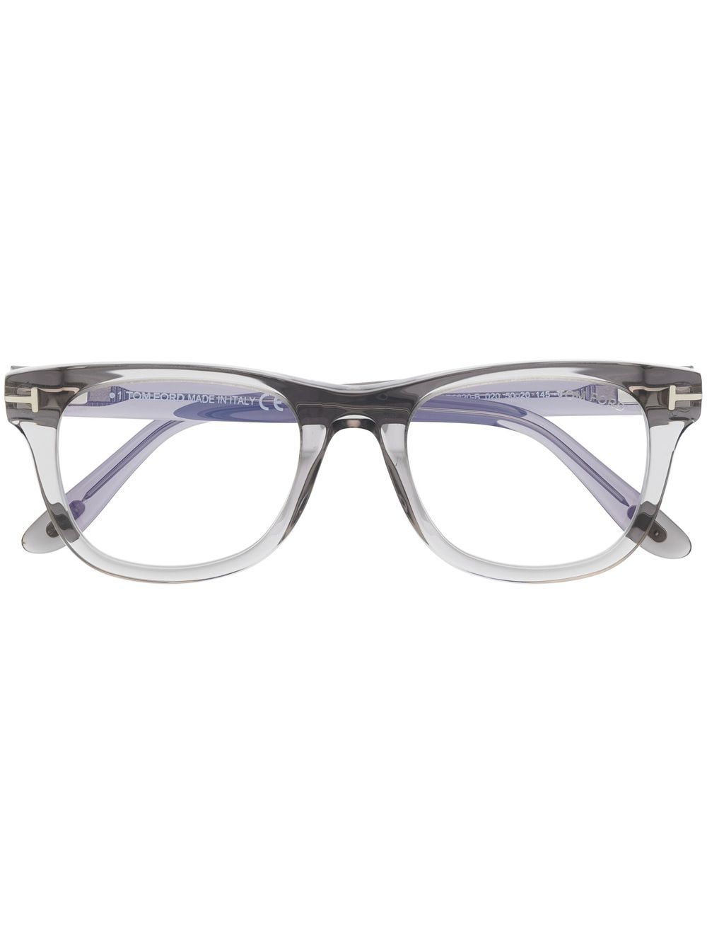TOM FORD Eyewear 汤姆福特眼镜系列 透明方框眼镜 - 灰色