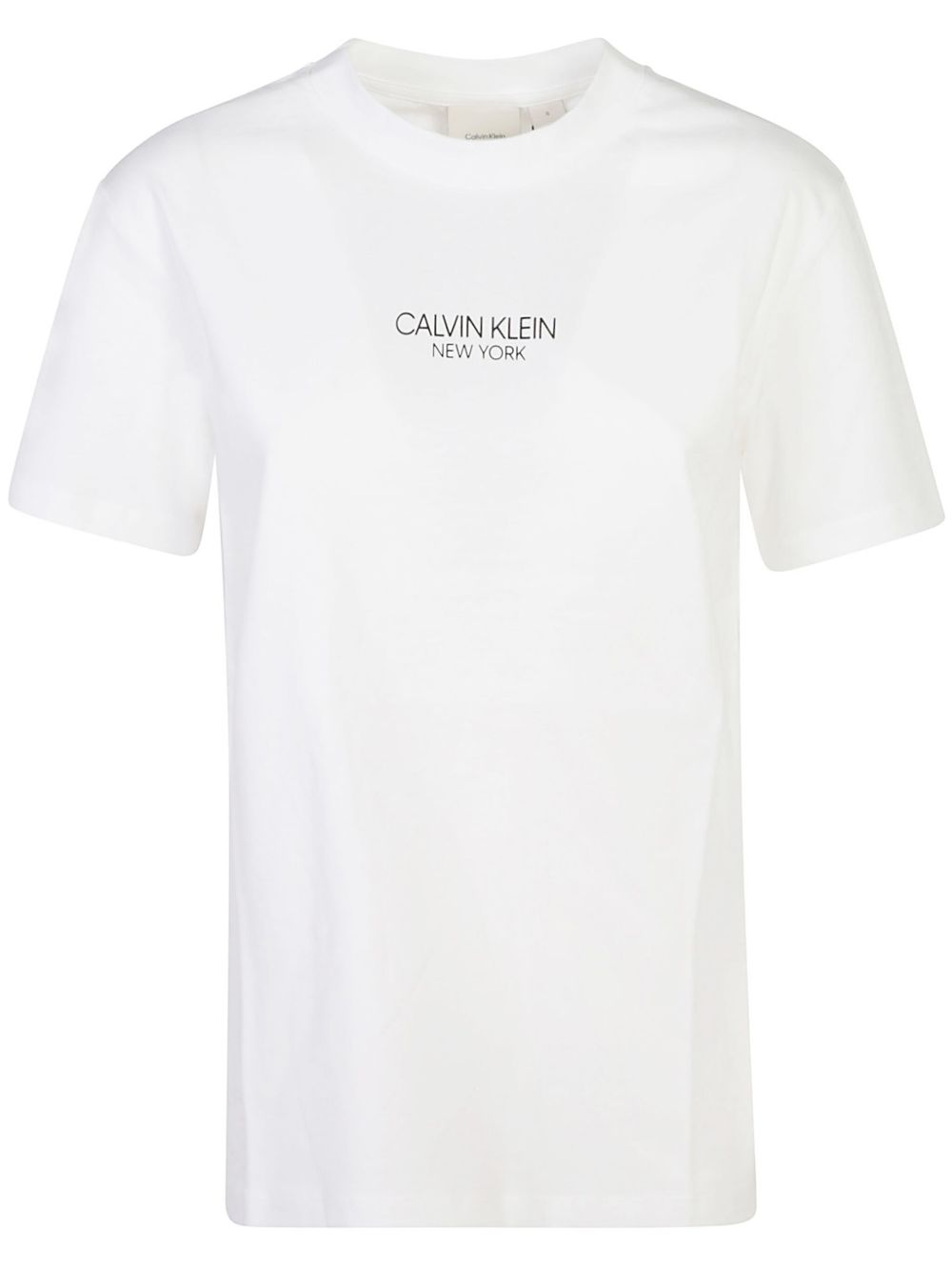 Calvin Klein logo印花T恤 - 白色