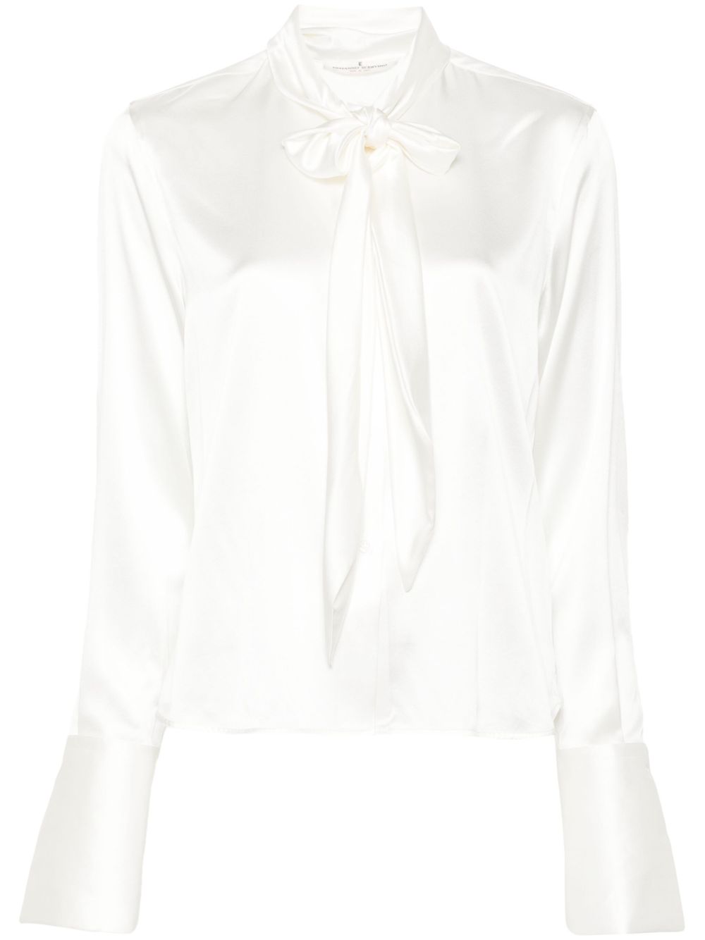 Ermanno Scervino 蝴蝶结领衬衫 - 中性色
