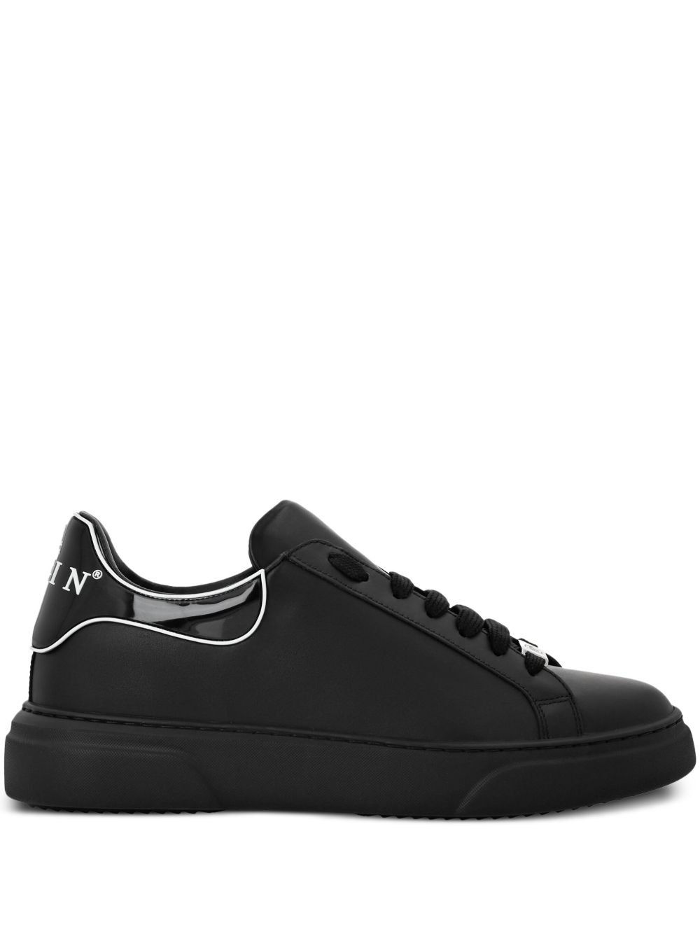 Philipp Plein Big Bang Runner 系带运动鞋 - 黑色