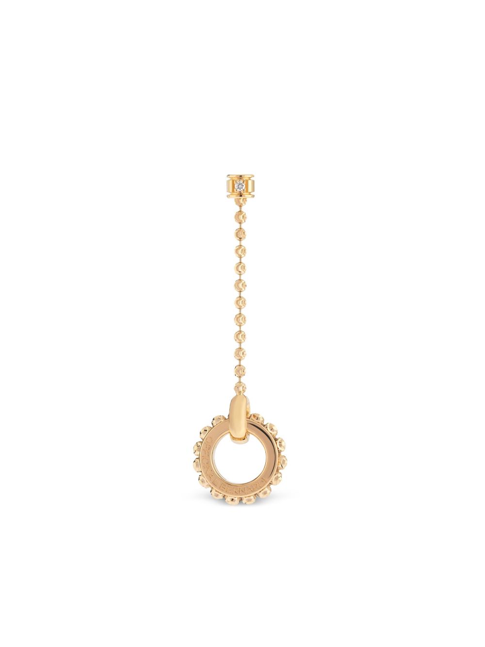 Officina Bernardi 18K黄金 Moon Dora 钻石耳环 - 金色