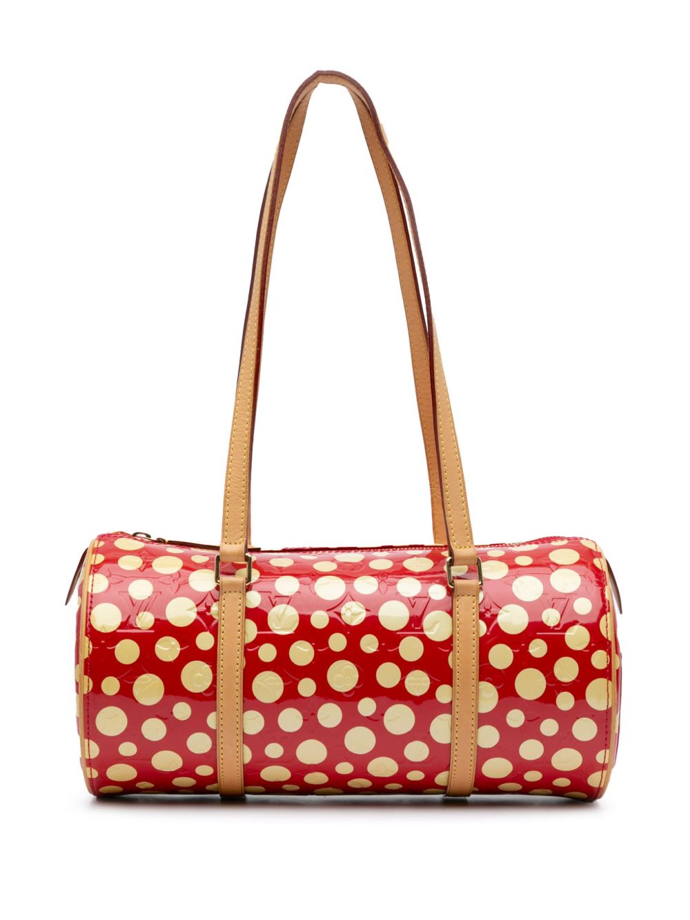 Louis Vuitton Pre-Owned x Yayoi Kusama Monogram Vernis Dots Infinity Papillon 30 手提包（2012年典藏款） - 红色