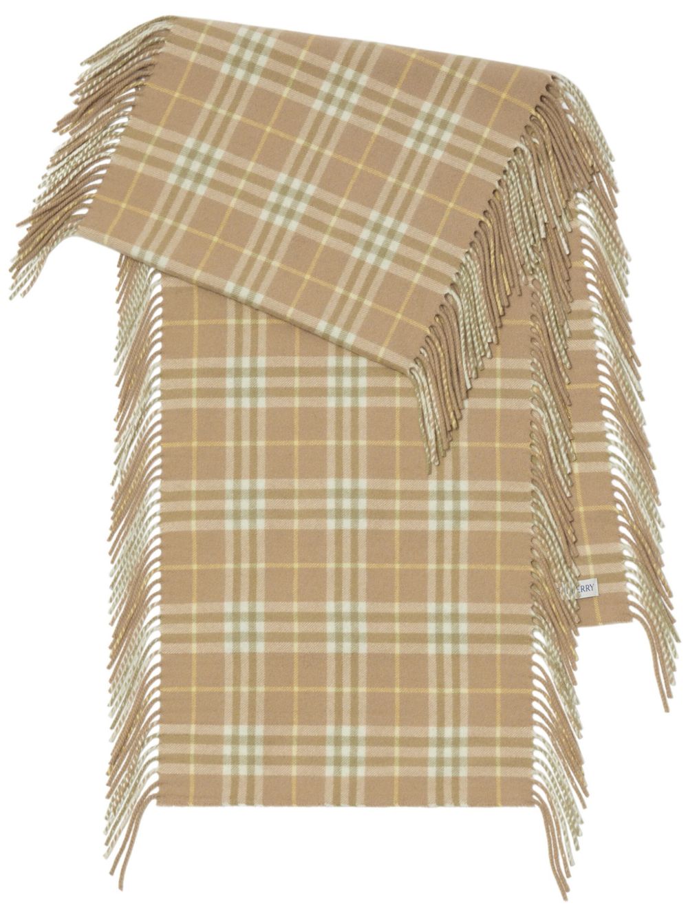 Burberry Vintage Check 羊绒围巾 - 中性色