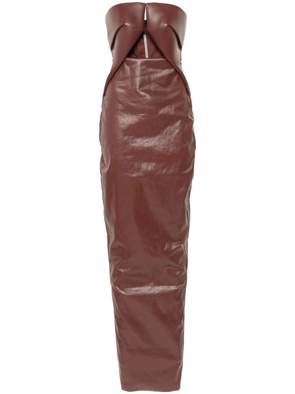 Rick Owens Prong 连衣裙 - 褐色