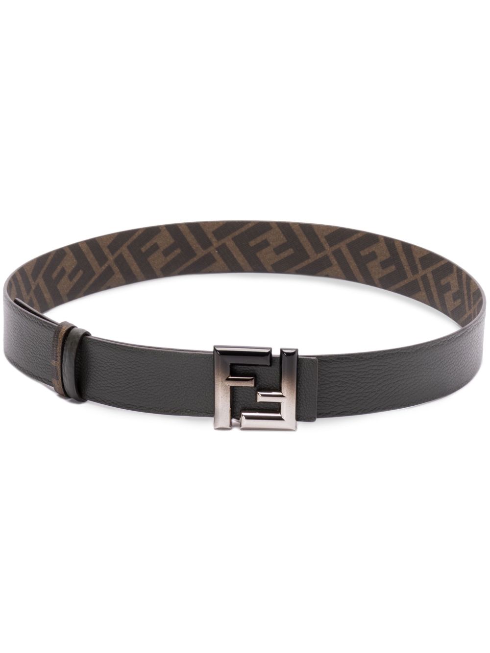 FENDI FF reversible belt - 绿色